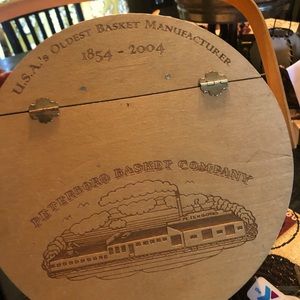 Anniversary Peterboro picnic basket